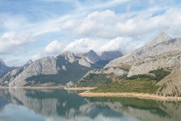 Mountain reflections