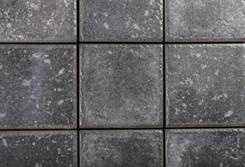 background of gray ceramic tiles