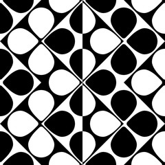 Seamless Curved Shape Pattern