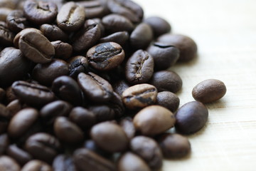 Grains coffee background