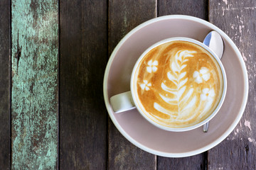 Latte art.