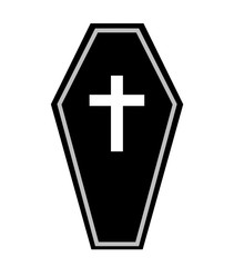 Obraz premium Cercueil chrétien