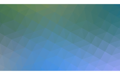 Obraz premium Blue polygonal design illustration, which consist of triangles and gradient in origami style.