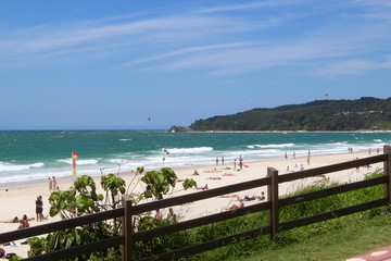 Obraz premium Die Byron Bay an der australischen Ostküste, 2015