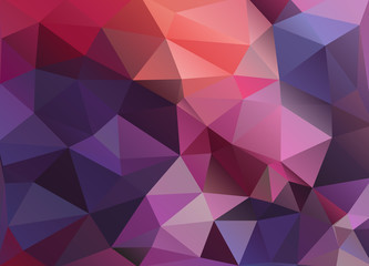 Abstract vector background of triangles polygon wallpaper. Web d