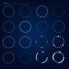 Elements for HUD interface