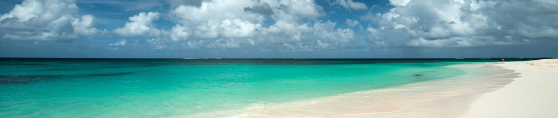Fototapeta na wymiar Shoal Bay, Anguilla, English West Indies