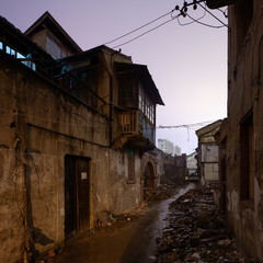 Shanghai Xiaonanmen old town under redevelopment