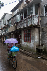 Shanghai Xiaonanmen old town under redevelopment