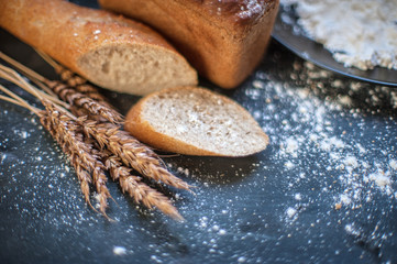 Bread composition with wheats