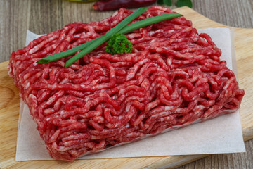 Minced beef