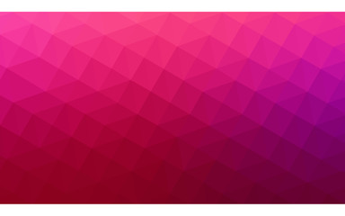 Multicolor purple, pink polygonal design illustration, which consist of triangles and gradient in origami style.