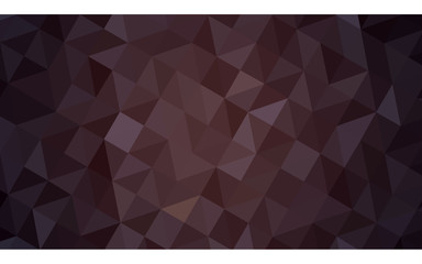 Multicolor dark pink, red, orange polygonal design illustration, which consist of triangles and gradient in origami style.