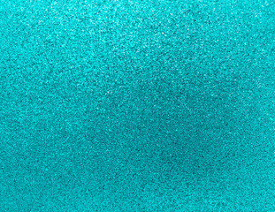 Aqua Blue Turquoise Teal Glitter Background Texture Sparkle Shin - 99974615