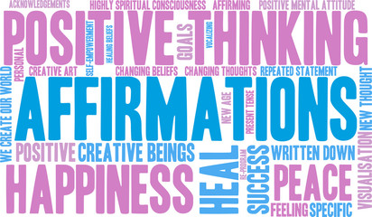 Affirmations Word Cloud