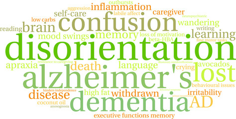 Disorientation Word Cloud