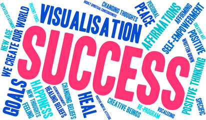 Success Word Cloud