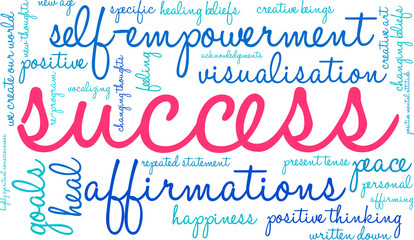 Success Word Cloud