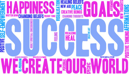 Success Word Cloud