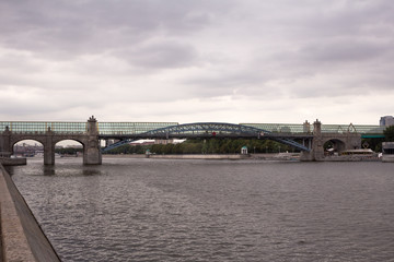 Fototapeta na wymiar Bridge Bogdan Khmelnitsky