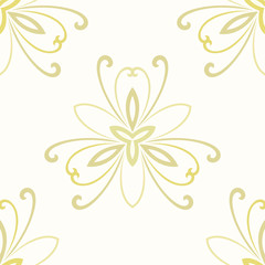 Floral Fine Seamless Pattern