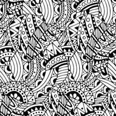 pattern with ethnic elements