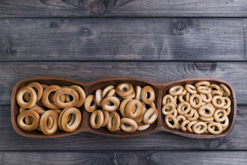 bagels drying of different sizes