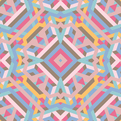 Abstract geometric background, cubism, futurism, pastel