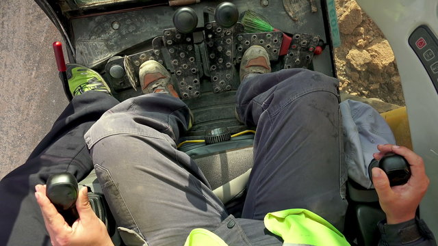  Bulldozer cabin shake during work on 