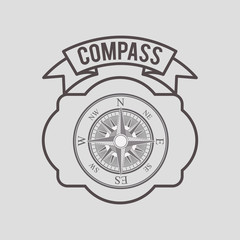 compass emblem design 