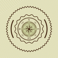 compass emblem design 