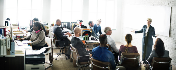 Business People Meeting Conference Brainstorming Concept