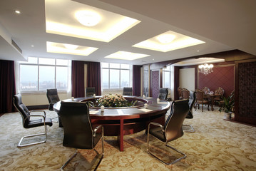 The hotel's conference room interiors
