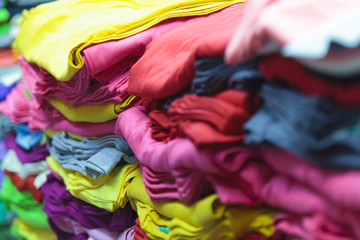 Colorful t-shirts