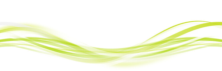 Welle Wellen Grün Band Banner 