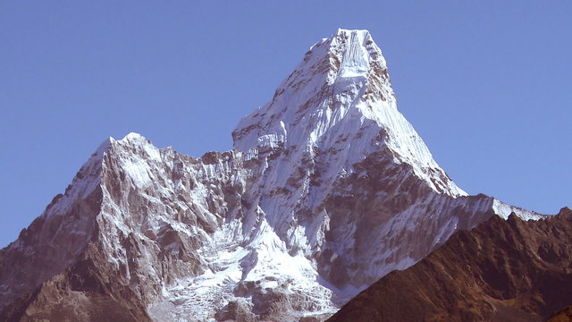 Ama Dablam peak in Nepal.