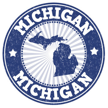 Michigan stamp