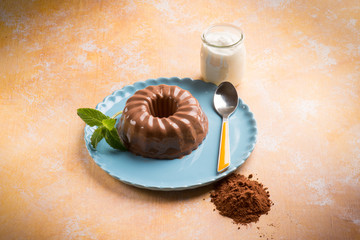 bavarese cacao, traditional dessert