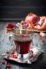 Pomegranate juice and pomegranate