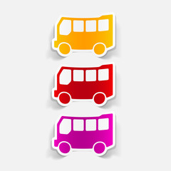 realistic design element: bus