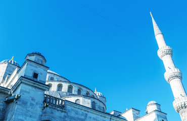 Exterior of Blue Mosque, Istanbul