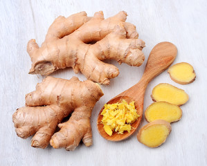 Ginger root.