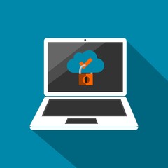 Laptop With Secured Cloud Data Sharing