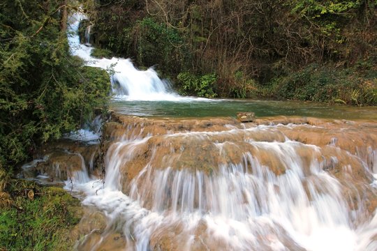 Fototapeta cascade pétrifiante de Caylus, 82