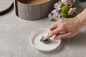 Flowers and sweets in cartoon box - how to make adorable gift, s