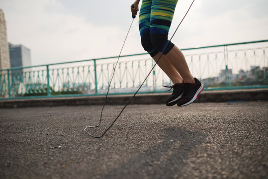 Training with jump rope