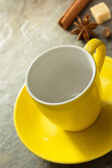empty cup of coffee
