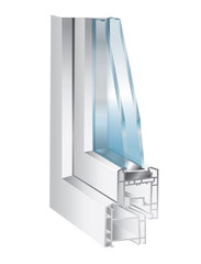 Element of window - glass