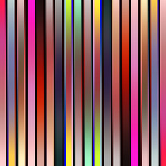 Multicolored vertical graduated stripes abstract.