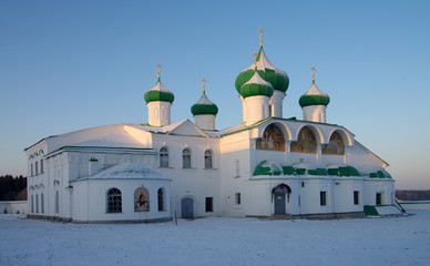 LODEINOE POLE, LENINGRAD OBLAST, RUSSIA - January, 2016: The Hol